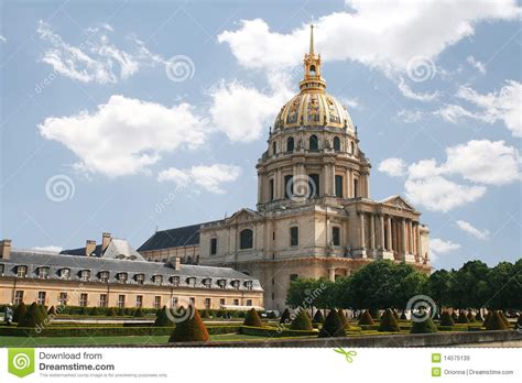 Lhotel National Des Invalides Paris Royalty Free Stock