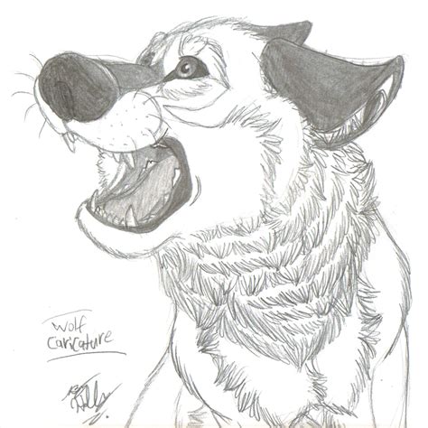 Wolf Caricature By Hawaiifan On Deviantart