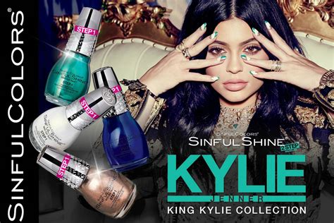 Kylie Jenner Nail Polish Collection Sinful Colors Pictures Glamour Uk
