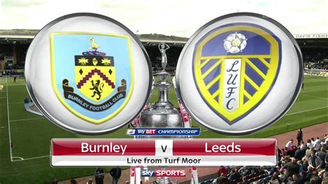 Live Football – Burnley vs Leeds – Live Streaming  Premier League Live
