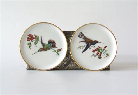 Ak Kaiser Plates West Germany Porcelain Plates Decor Birds No