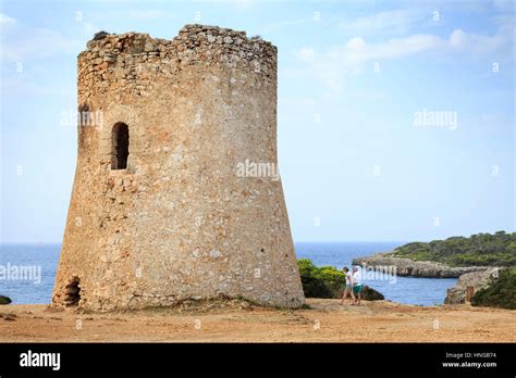 The Martello Tower At Cala Pi Mallorca Stock Photo Alamy