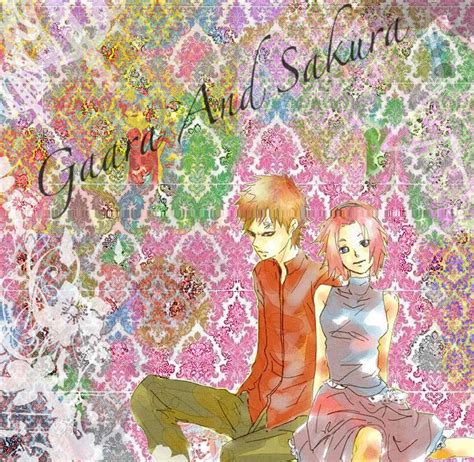 Sakura And Gaara Edit By Screamxstrawberries On Deviantart