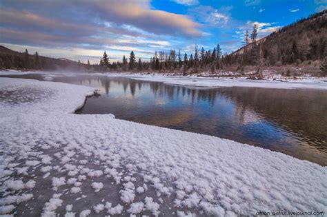 Magnificent Colors Of Winter Altai Multinskiye Lakes · Russia Travel
