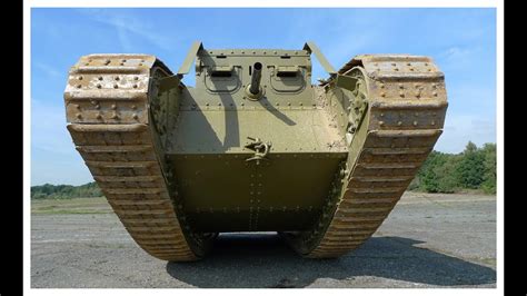 War Horse Replica Wwi Mark Iv Male Tank Build Youtube