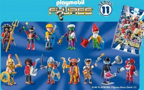 The Playmobil Figures Are All Different Styles And Sizes