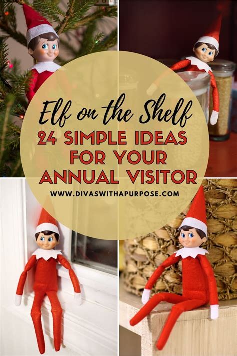 Simple Elf On The Shelf Ideas Divas With A Purpose