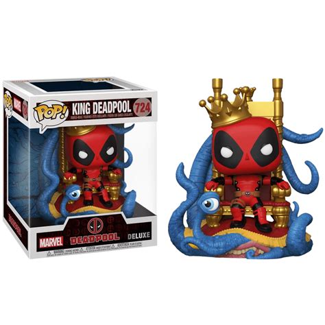 Funko Pop Marvel Deadpool King Deadpool On Throne Px Exc 724