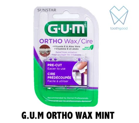 Gum Orthodontic Wax With Vitamin E Braces Love This Toothgood