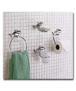Shop for dolphin bathroom accessories set w/ shower curtain. 4 Piece Dolphin Bathroom Set Bathroom Accessorie - review ...
