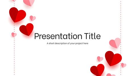 Free Valentines Day Powerpoint Template With Hearts Masterbundles
