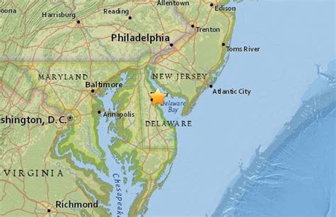 The latest earthquakes application supports most recent browsers, view supported browsers. Earthquake Today New Jersey - Delaware earthquake today: 4.1 magnitude quake with ... - The ...