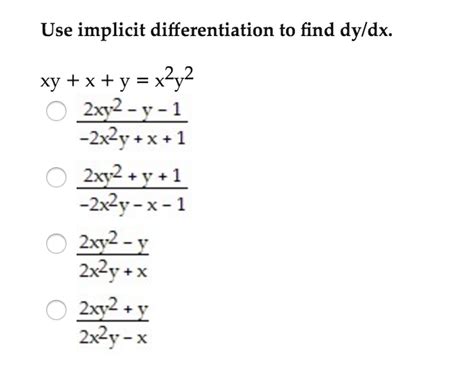 200以上 dy dx x 2 y 2 1 2xy 304726 if dy dx x 2 y 2 1 2xy nyosspixyndg