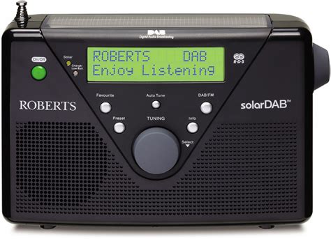 Roberts Solardab 2 Kofferradio Mit Dabdab Schwarz Euronics