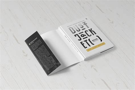 Book Mock Up Dust Jacket Edition Pune Design