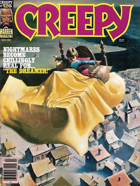 Creepy Warren Magazine 126 Cover March 1981 Ken Kelly Creepy