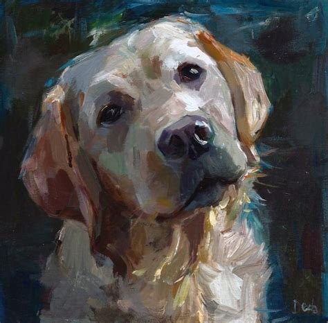 Custom Dog Portrait Pet Portrait Oil Painting Animal Etsy