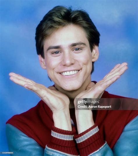 Actor Jim Carey During Filming Of Once Bitten Poses For A Portrait News Photo Getty Images