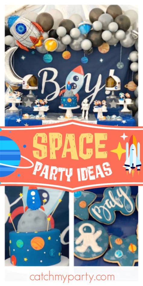 Outerspace Babyshower Waiting For Your Space Ship To Land Baby