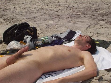 Beach Boners Naked Boy