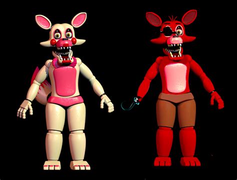 Toy Foxy Fixed Mangle But With Foxy S Colors And Stuff Fandom