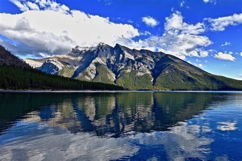 mountain, lake, reflection Wallpaper, HD Nature 4K Wallpapers, Images 
