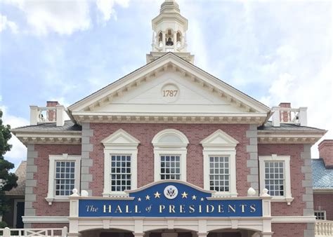 The Hall Of Presidents Overview Disneys Magic Kingdom Attractions