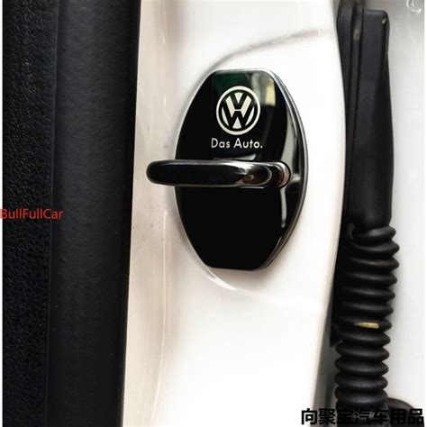 現貨 福斯 VW專用 車門鎖 蓋 保護蓋 B8L Golf Rline GTI CC 外觀裝飾 不銹鋼材質 車門限位器 Yahoo奇摩拍賣