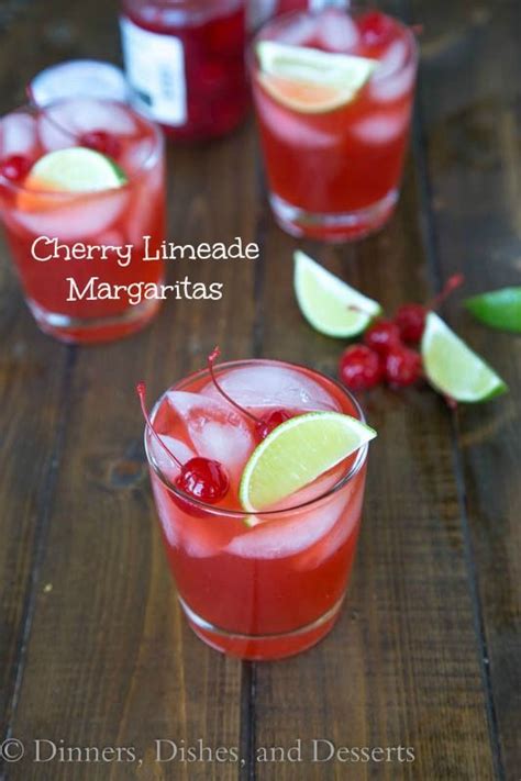 Cherry Limeade Margarita Recipe National Margarita Day 2024