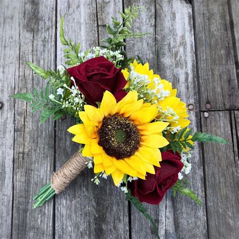 For every occasion that could be made a bit brighter, look no further than our magnificent sunflower. Sunflower Bouquet Sunflower Rose Bouquet Burgundy Bouquet ...