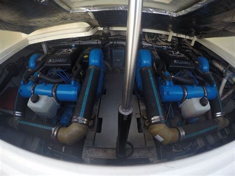 Yes The Heart Of The Vessel Twin Crusader 454 Engines Boats For