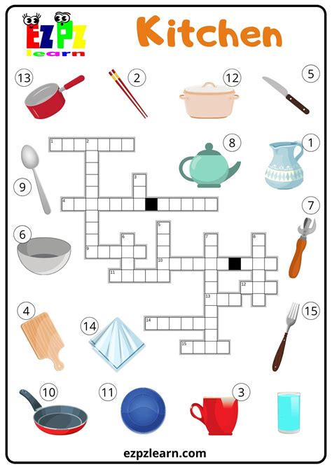 Kitchen Crossword 2