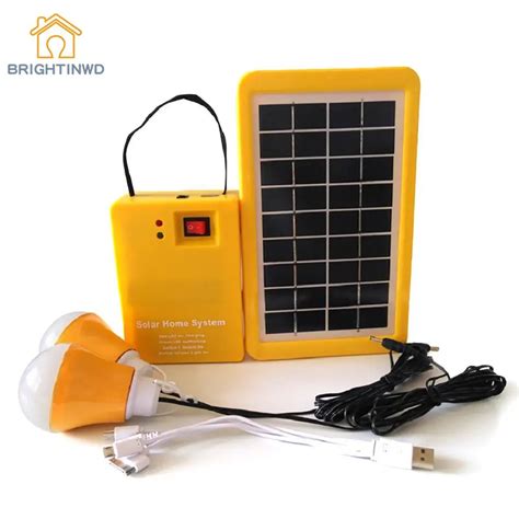 Portable Home Outdoor Small Dc Solar Panels Charging Generator Power Generation System 45ah