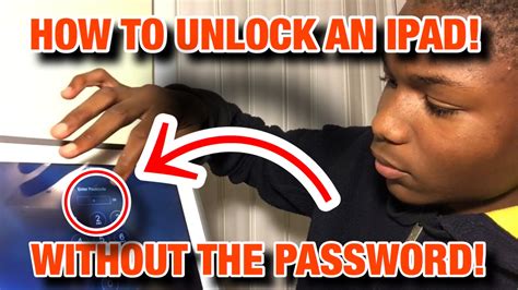 How To Unlock An Ipad Without The Passcode Or Itunes Without A