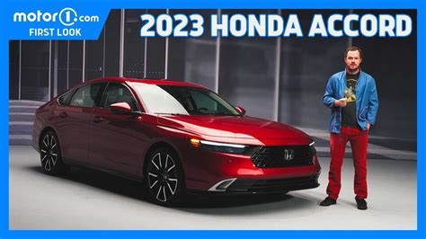 2023 Honda Accord Debuts Bigger More Tech Updated Hybrid System