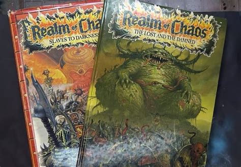 40k Vintage Flashback Realm Of Chaos Lost And The Damned
