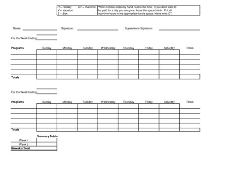 Search Results For “free Printable Weekly Timesheet Template