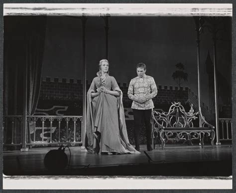 Julie Andrews And Richard Burton In The Stage Production Camelot Nypl
