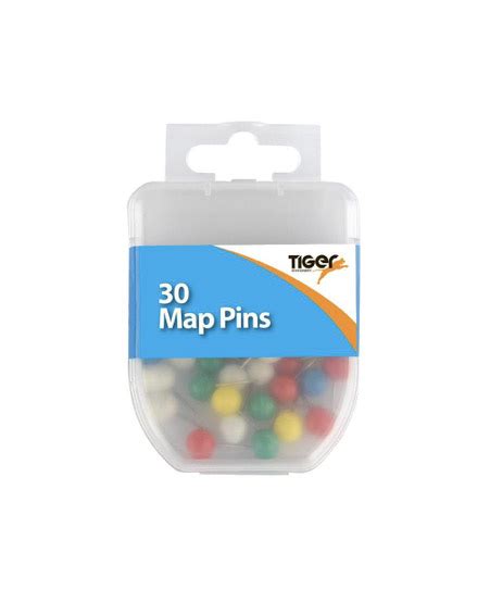 30 Map Pins Uni Accessories