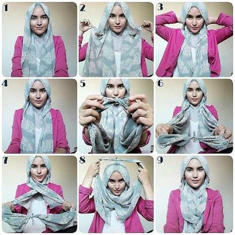 Easy Peasy Hijab Wrap No Pins Needed Hijab Style Tutorial Hijab Designs How To Wear Hijab