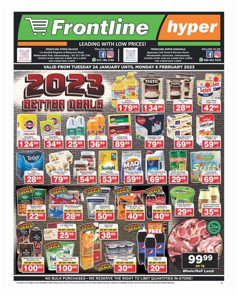 Frontline catalogue - Cataloguespecials.co.za