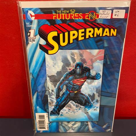 Superman Futures End 1 3d Lenticular Cover Nm — Captive Audience