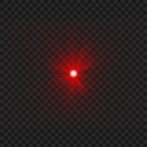 Hd Red Laser Lens Flare Effect Free Png Citypng