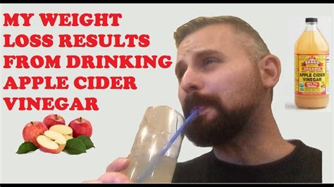 Apple Cider Vinegar Weight Loss Results Youtube