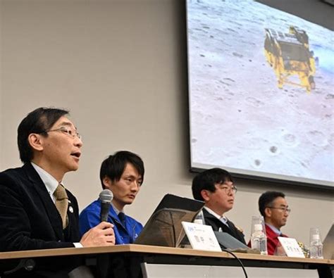 Japans Moon Lander Appears To Be Upside Down