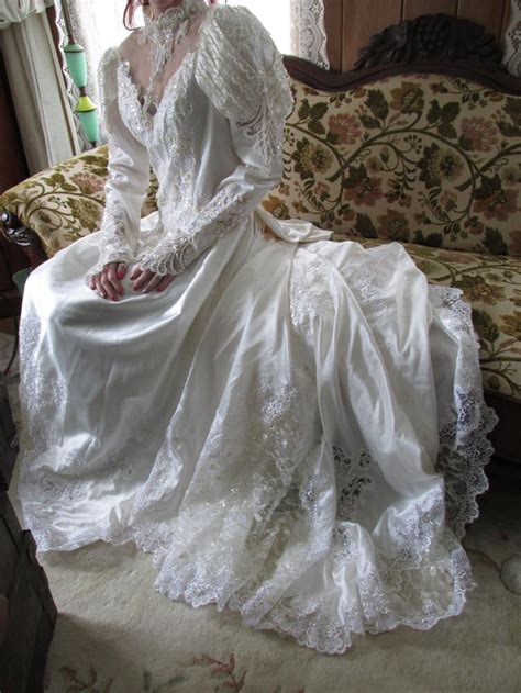 Etsy Wedding Romantic Lace Wedding Dress Victorian Wedding Etsy