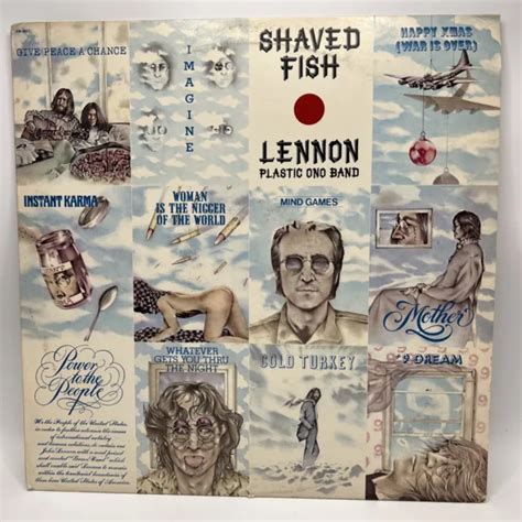 John Lennon Shaved Fish Lp 1975 Apple Records Sw 3421 Ex Rl2703 990