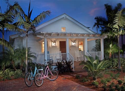 coastal cottage entry and front porch tropical exterior miami by mhk architecture
