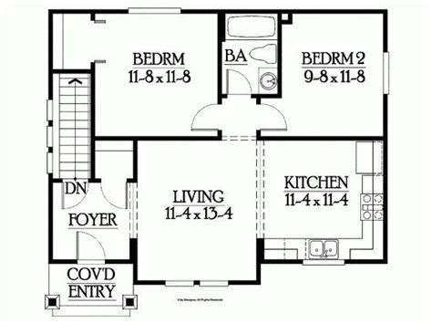 Unique Sketch Plan For 2 Bedroom House New Home Plans Design