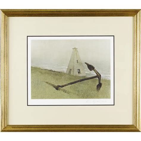 Andrew Wyeth Collotype Limited Edition Signed